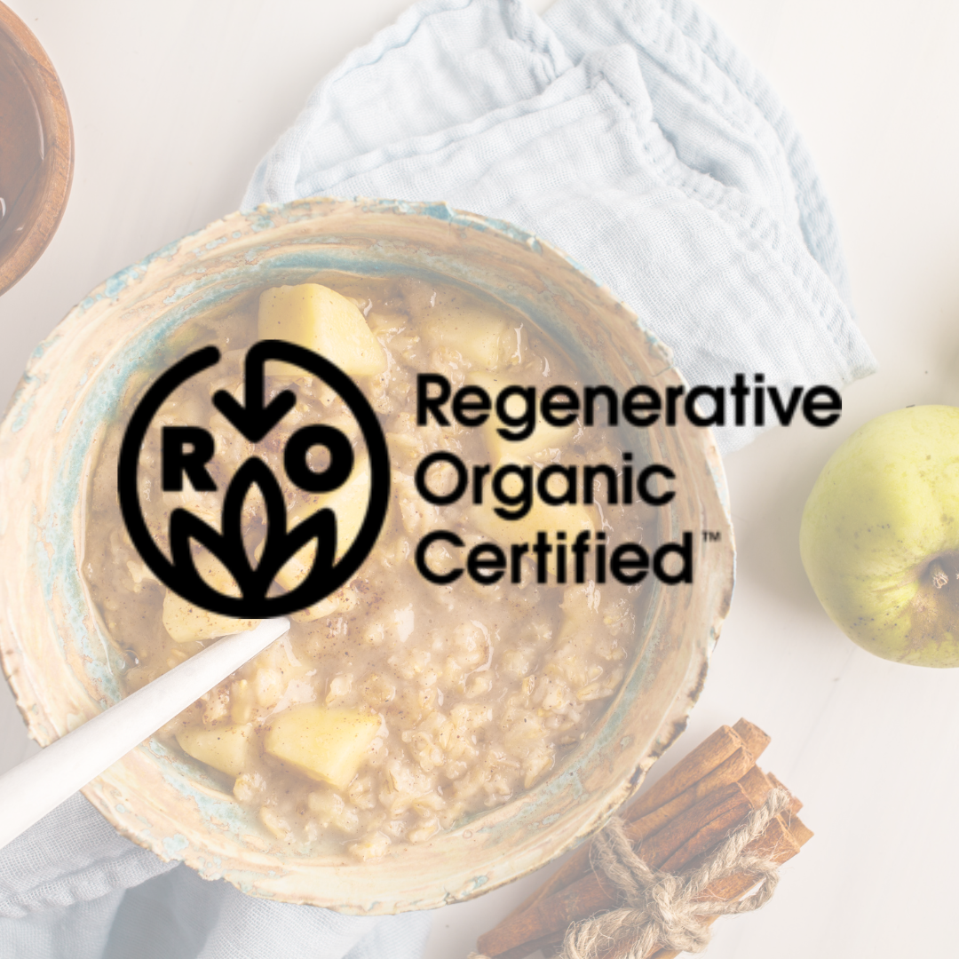 Apple Cinnamon Regenerative Organic Oatmeal