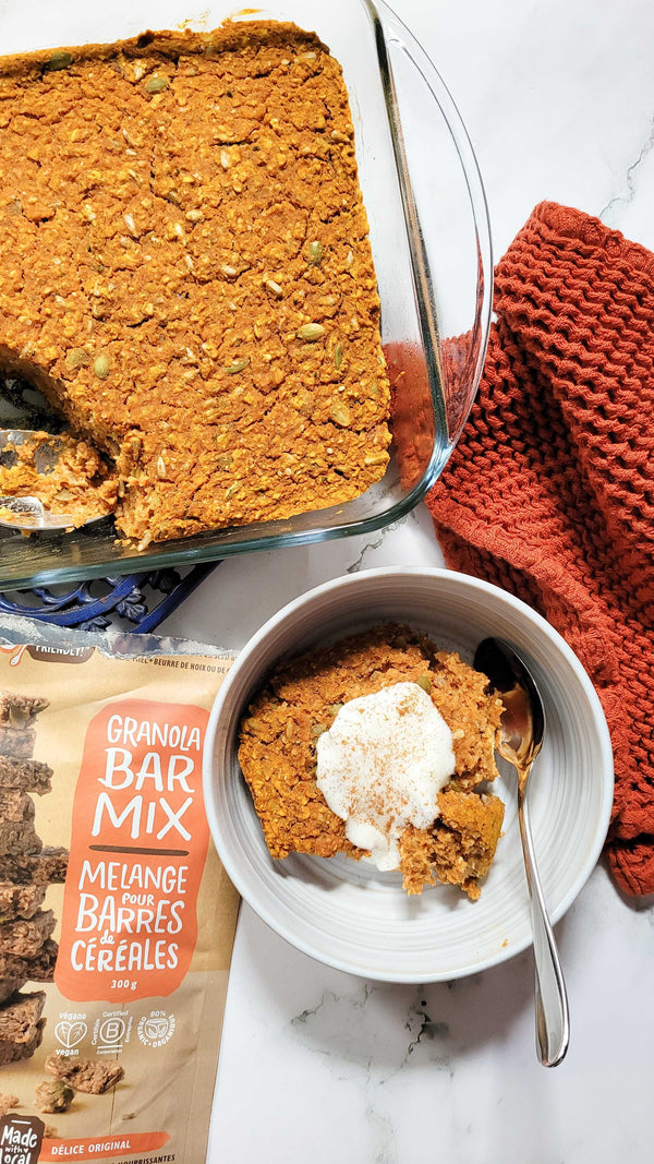 Pumpkin Baked Oatmeal