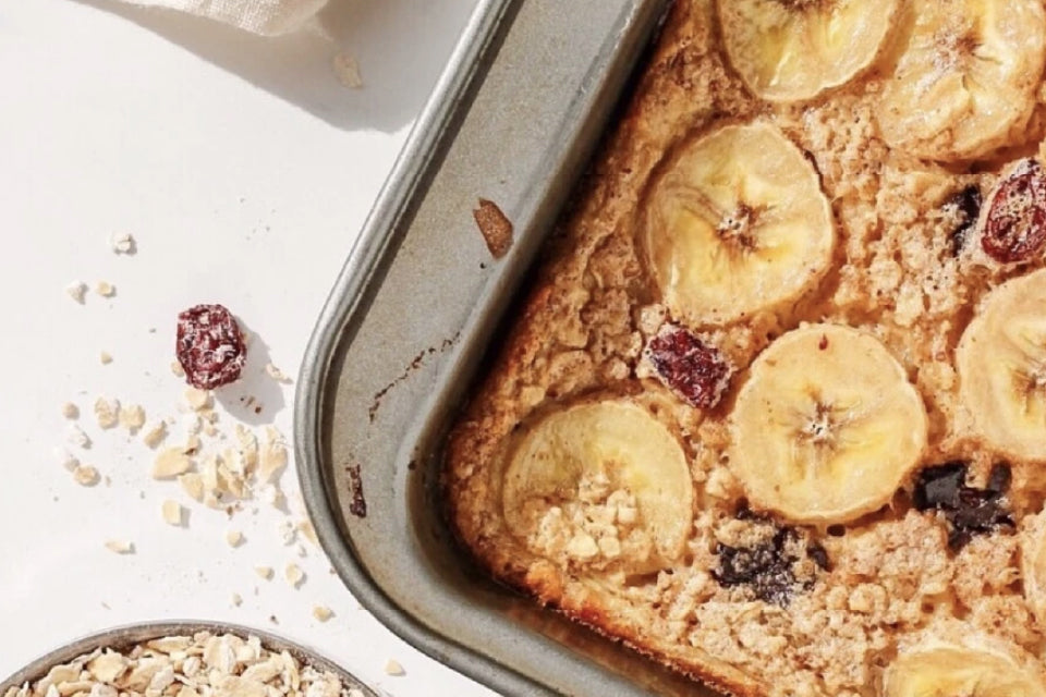 Cozy Cranberry Maple Baked Oatmeal