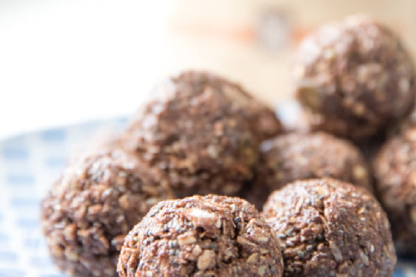 Choco Chia Protein Bites!