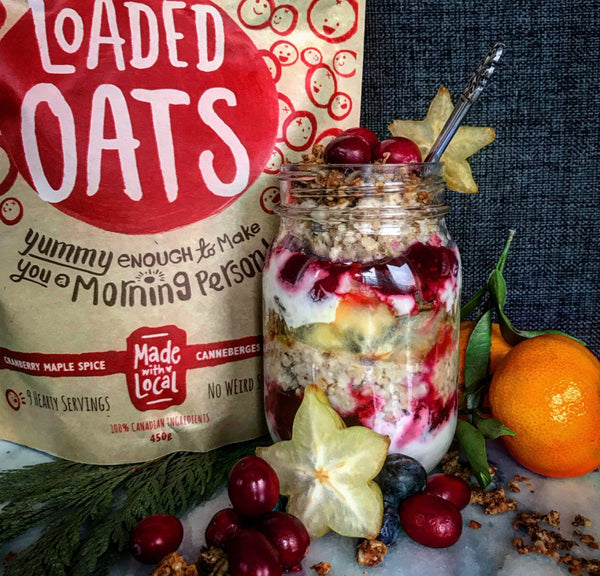 RECIPE | Loaded Oats Holiday Parfait