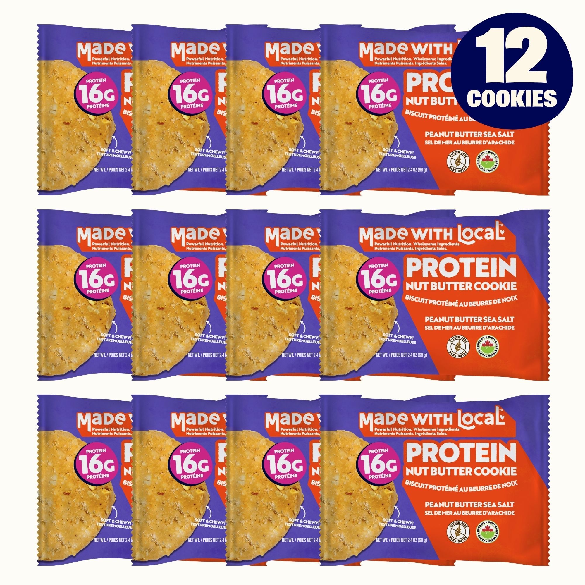 Peanut Butter Sea Salt 12-pack