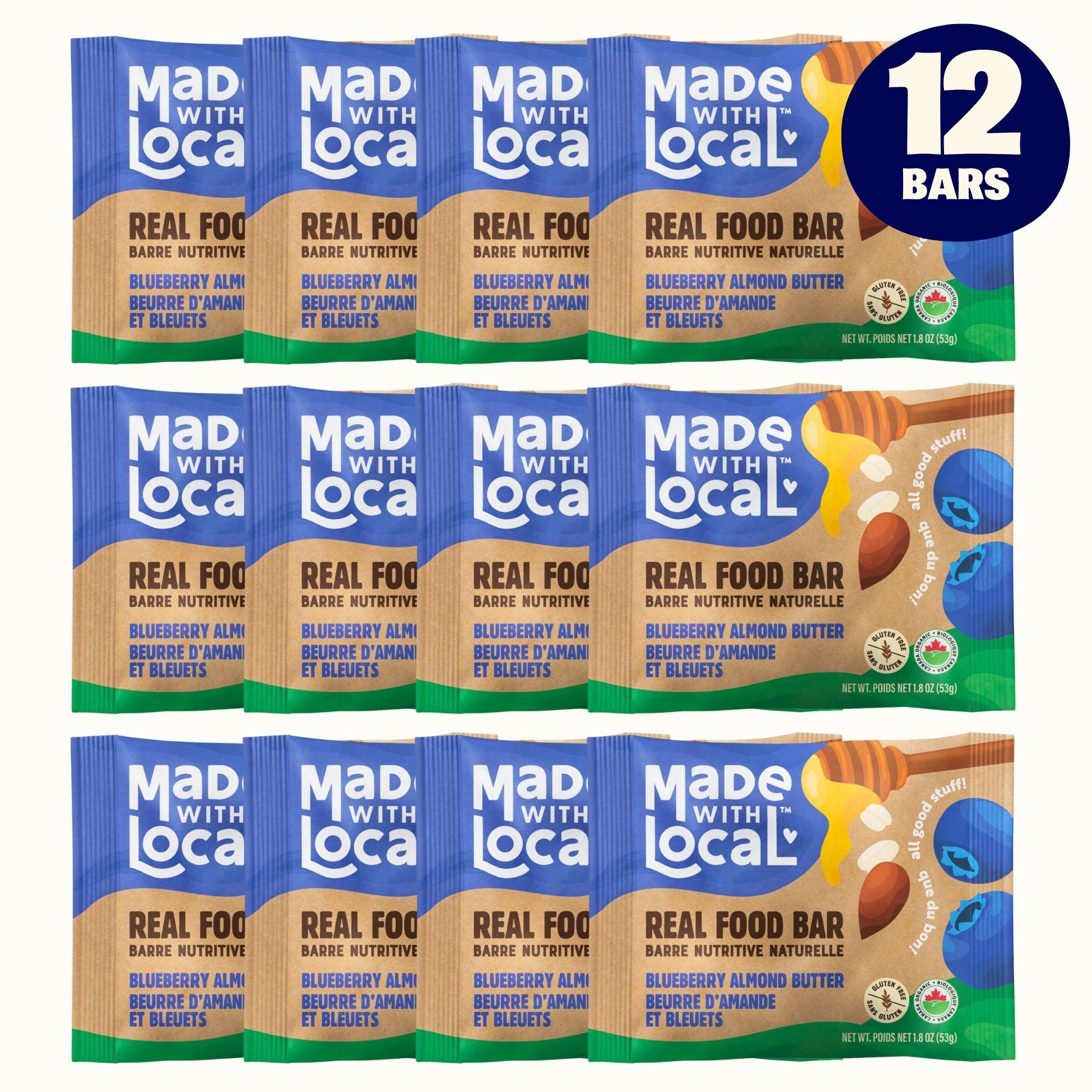 Blueberry Almond Butter 12-pack