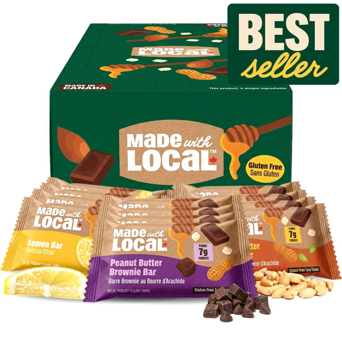 Snack Bar Sampler Box 12-pack