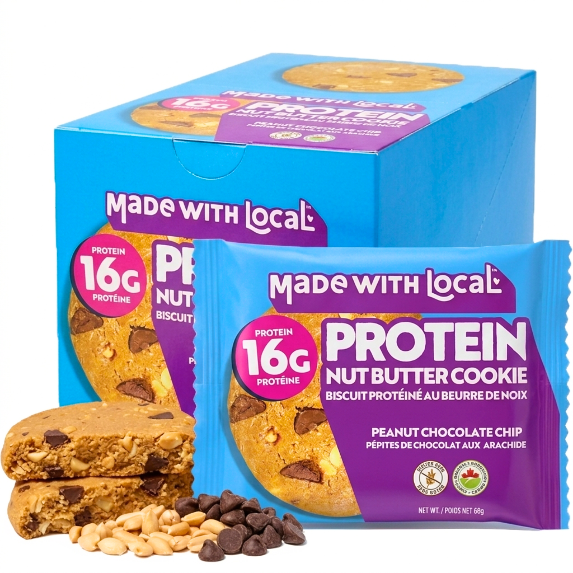 Peanut Chocolate Chip 12-pack