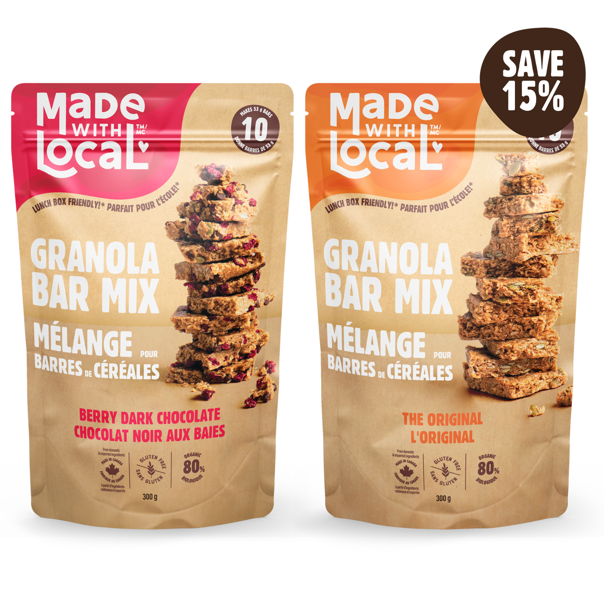 8-Pack Granola Bar Mix