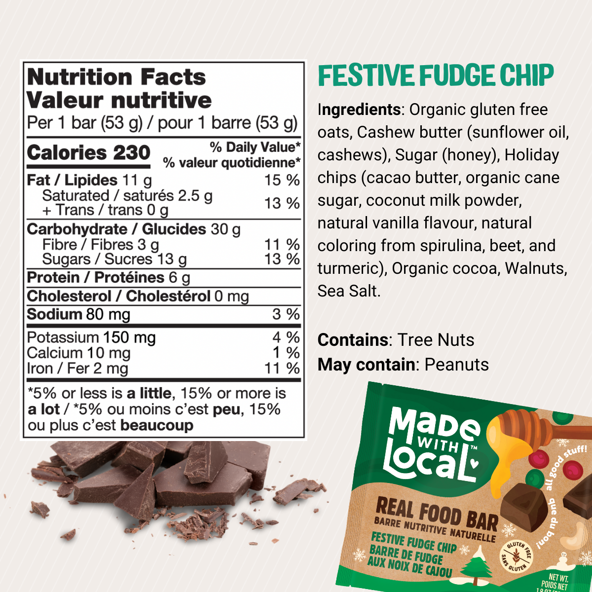 Festive Fudge Chip