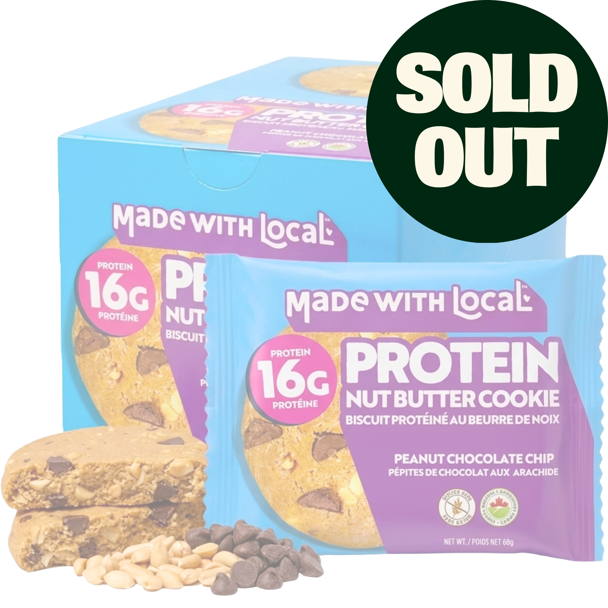 Peanut Chocolate Chip 12-pack