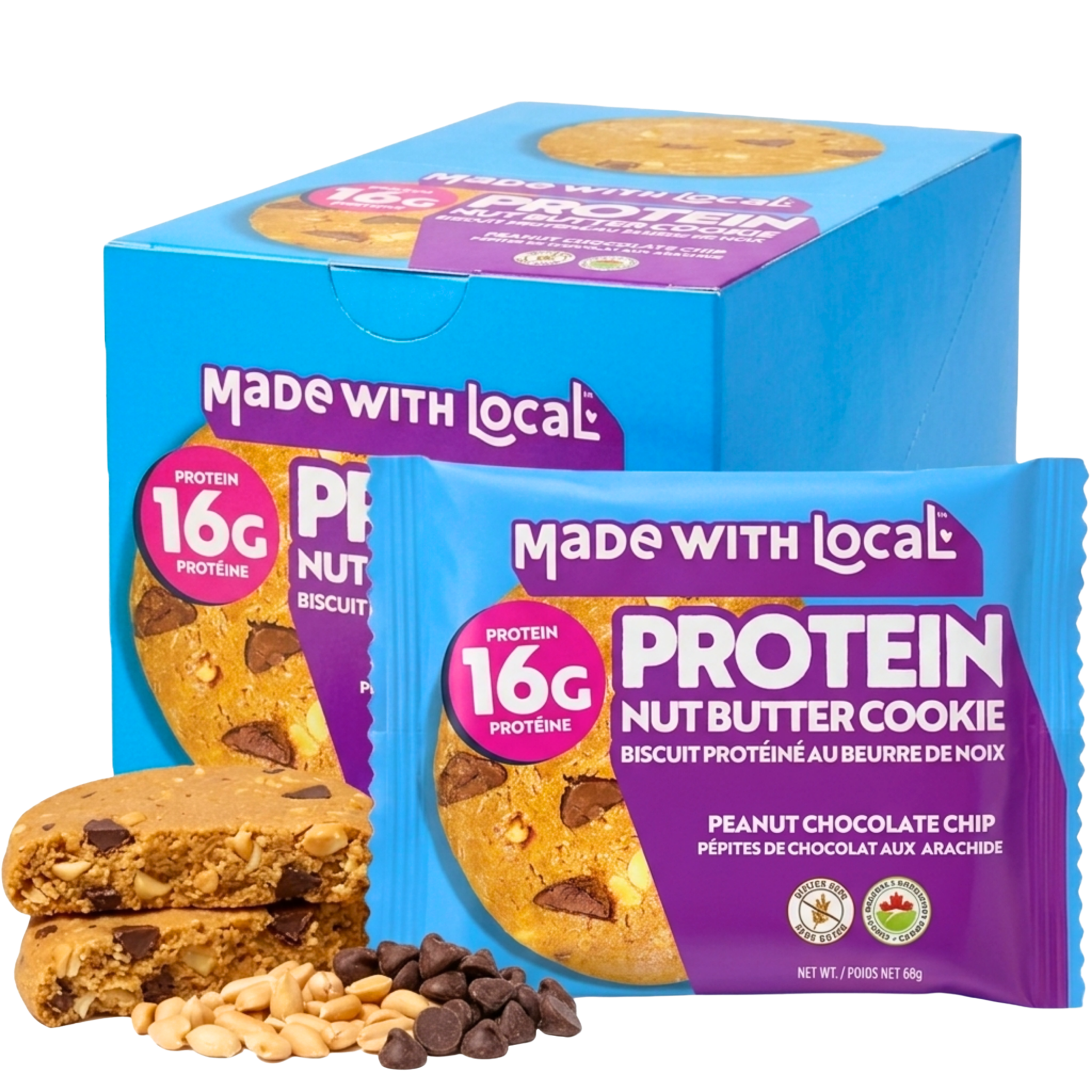 Peanut Chocolate Chip 12-pack