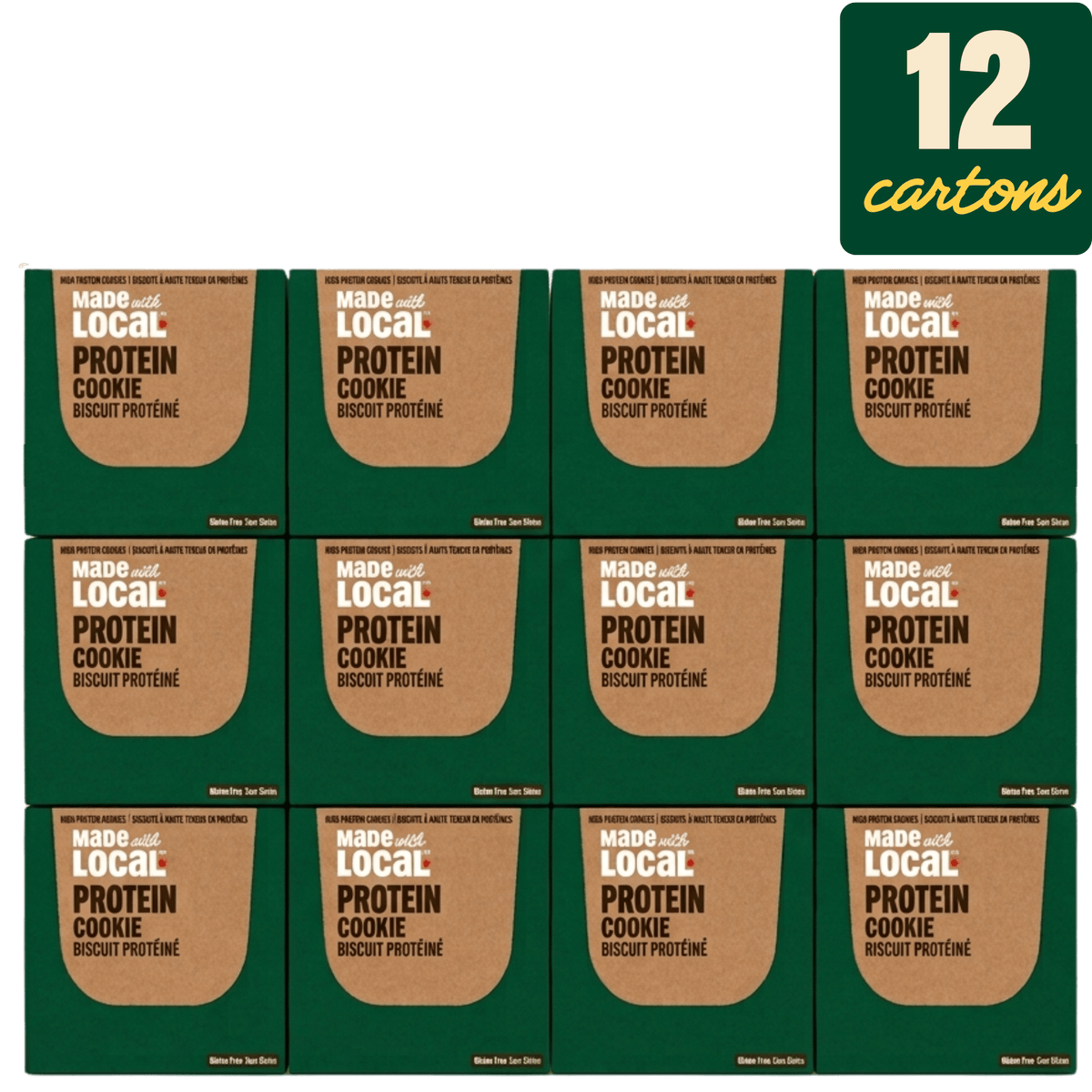 The Big Protein Cookie Bundle 10-cartons