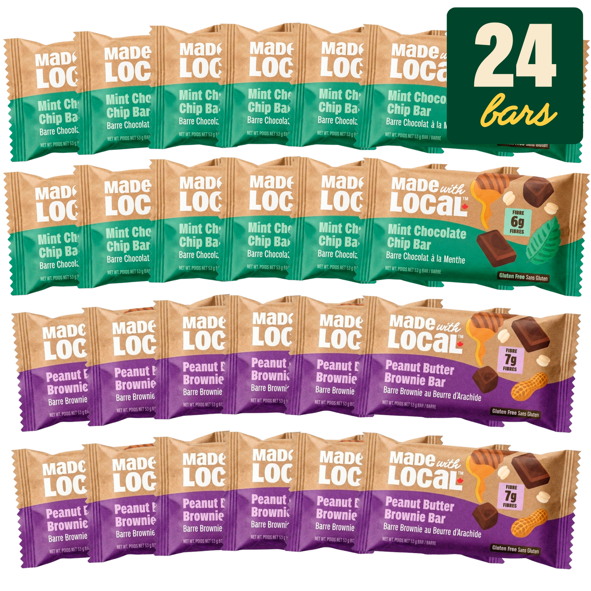 Chocolate Lover's Bar Bundle 24-pack