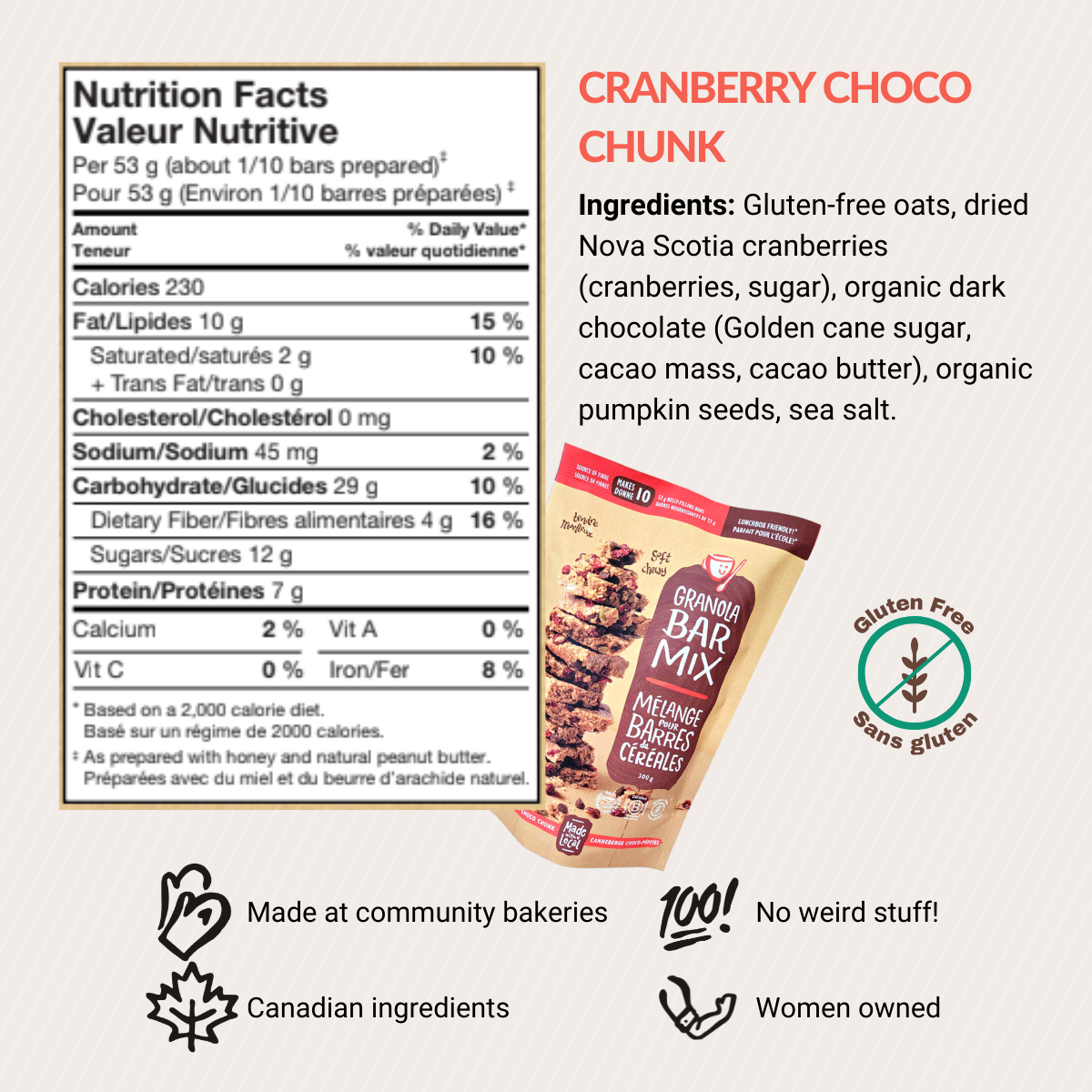 4-Pack GRANOLA BAR MIX